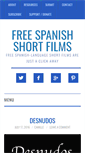 Mobile Screenshot of freespanishshortfilms.com